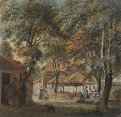 Halfway House, Sadlers Wells by Paul Sandby